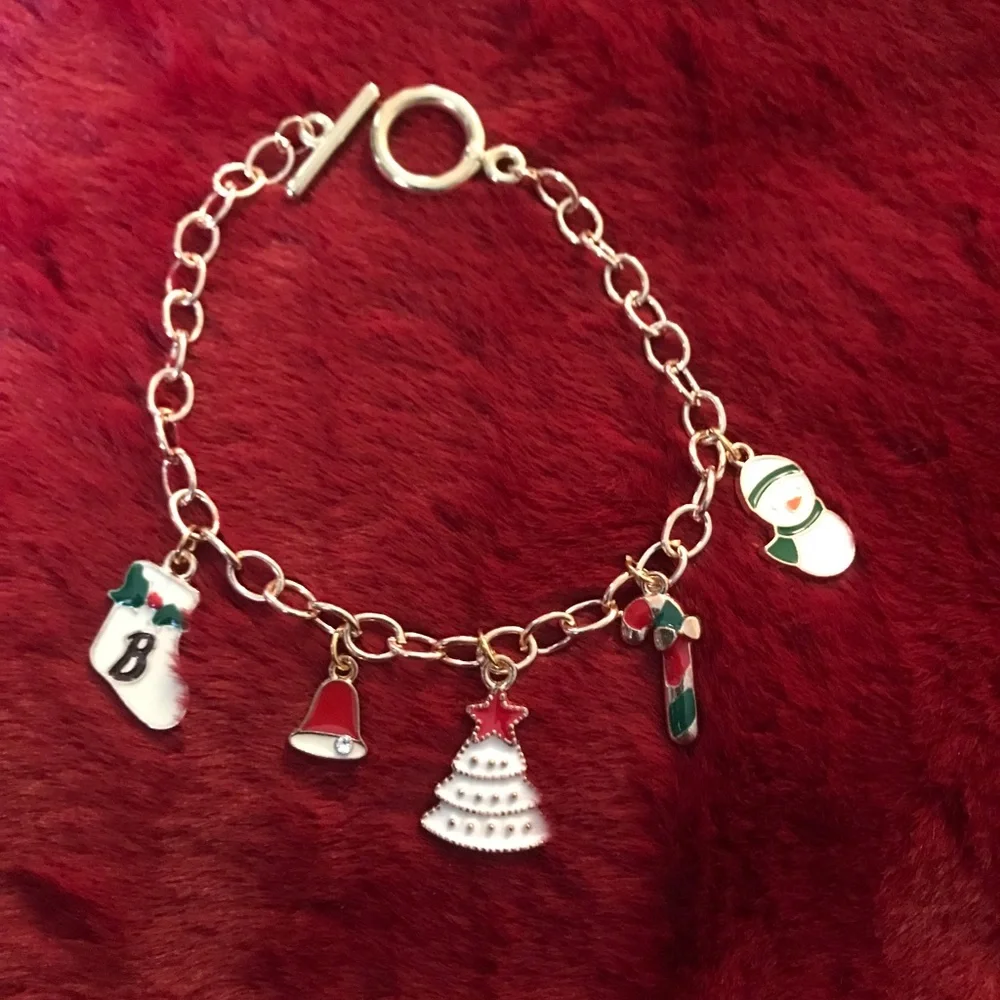 3/$15 Christmas charm bracelets - Picture 1 of 2